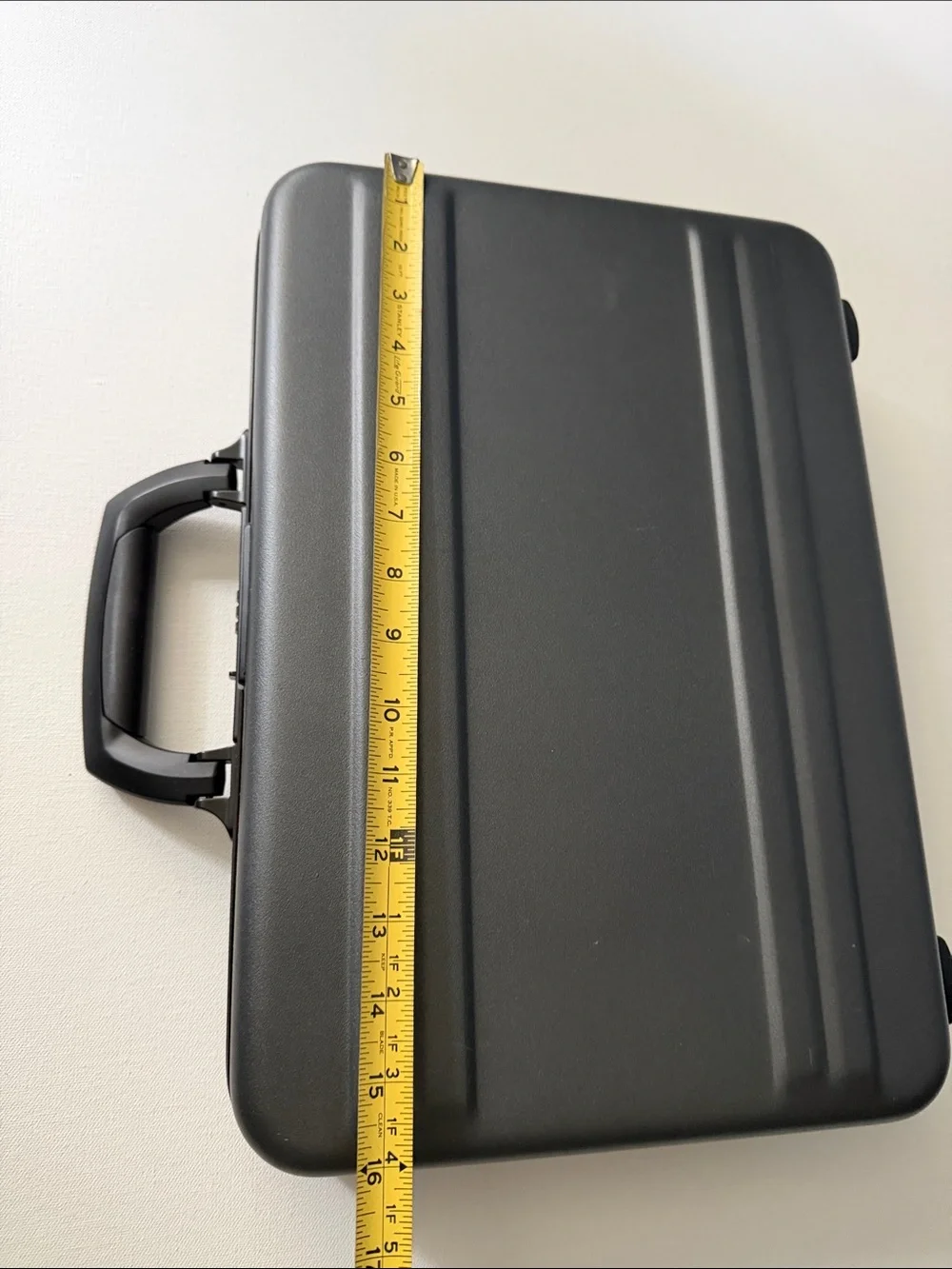 Zero Halliburton Hard Shell Combination Lock Briefcase - Black